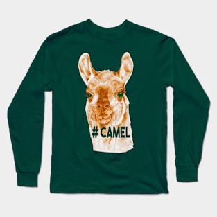 #Camel-T-Shirt Long Sleeve T-Shirt